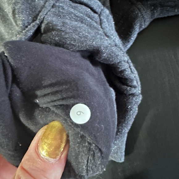 RARE-🍋 Lululemin Scuba Grey with SPARKLE!! 🍋 - Picture 9 of 9